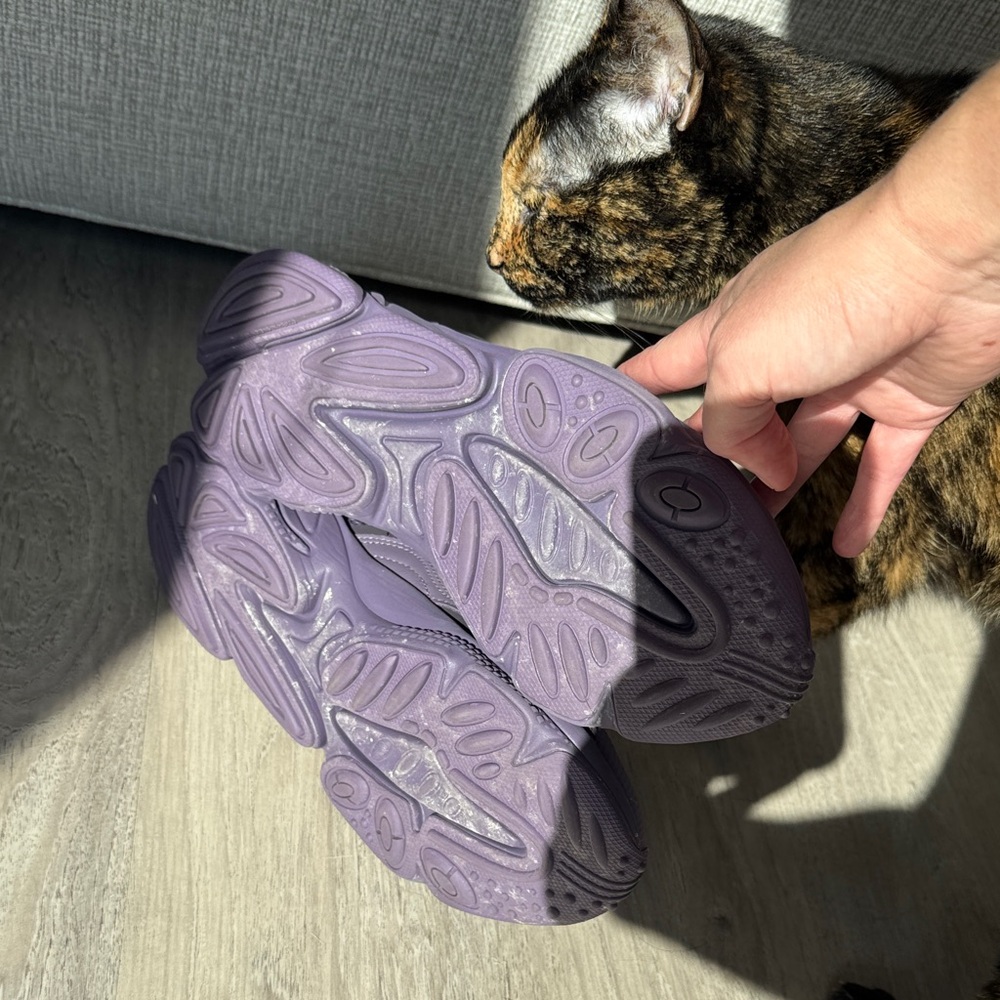 adidas Women's Purple Chunky Sneakers - Picture 2 of 6